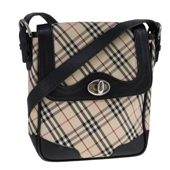 Burberry Nova Check Shoulder Bag Canvas Beige - Picture 1 of 16
